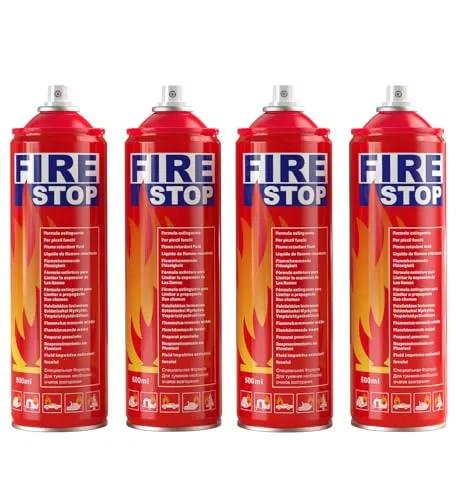 AmzBoom 4-Pack Fire Extinguisher (MSWJ600C)
